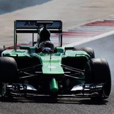 Pequeña pasada de frenada de Kamui Kobayashi