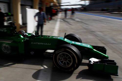 Kamui Kobayashi abandona boxes en Sakhir