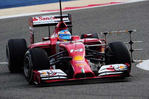 Simulación de carrera para Fernando Alonso