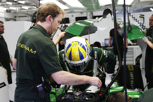 Marcus Ericsson se mete en su CT05