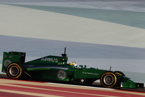 Marcus Ericsson rueda con los blandos