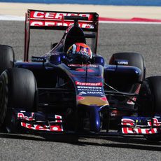 Daniil Kvyat completa su último día de test