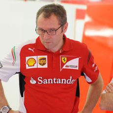 Stefano Domenicali, presente en Sakhir