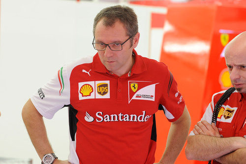 Stefano Domenicali, presente en Sakhir