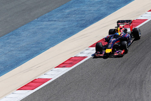 Sebastian Vettel, protagonista de una bandera roja