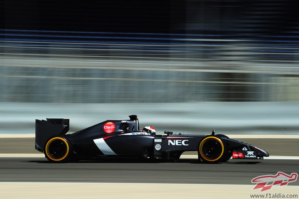Adrian Sutil recuperó horas en el C33