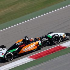 Nico Hülkenberg a bordo del Force India VJM07