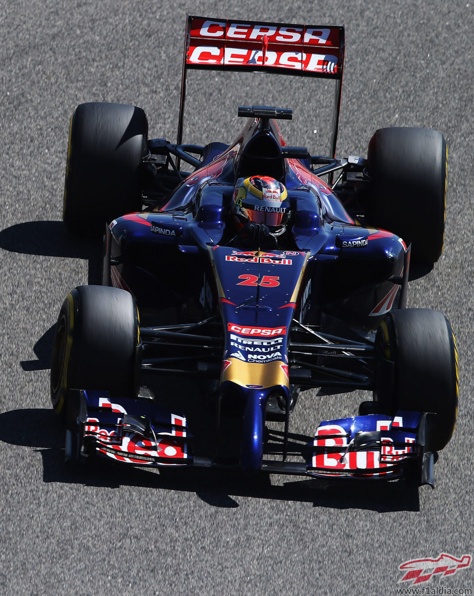 Buen trabajo de Jean-Eric Vergne en Sakhir