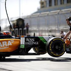 Fin de la sesión para Nico Hülkenberg