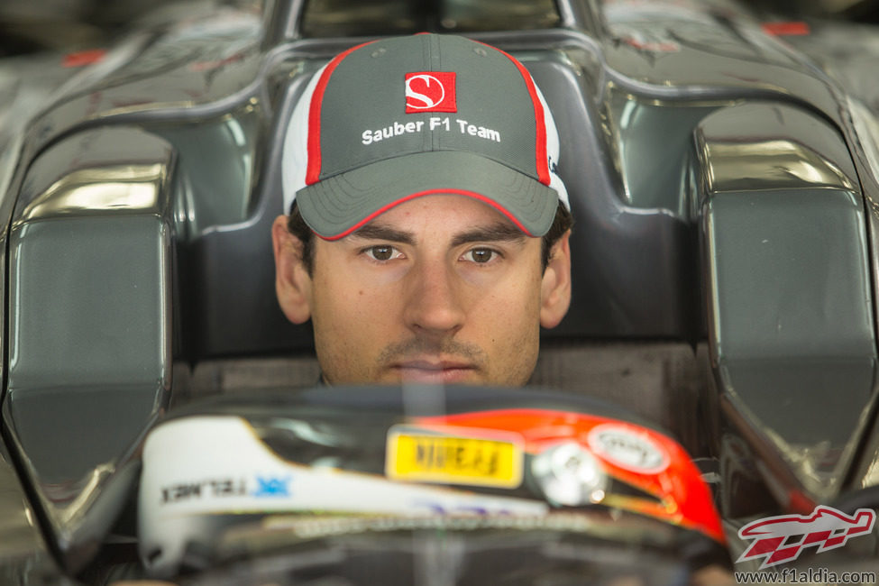 Adrian Sutil preparado para el último día de test