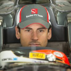 Adrian Sutil preparado para el último día de test