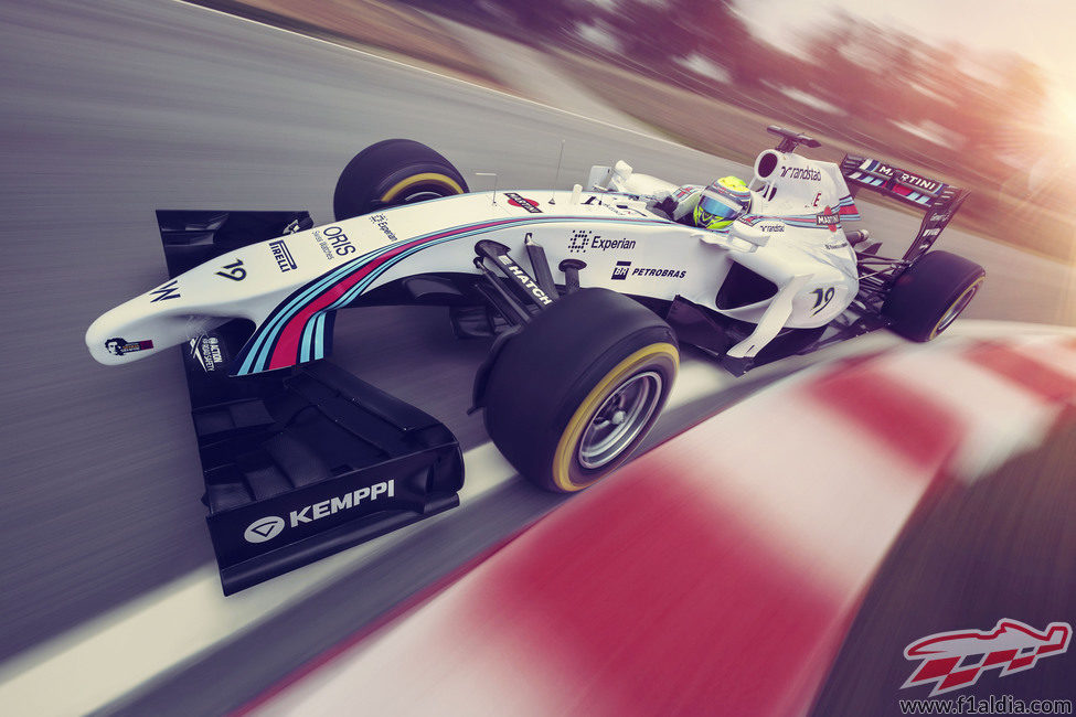 El FW36 ya luce sus colores