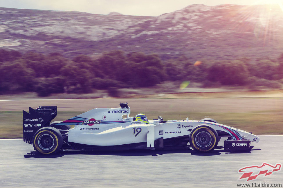 Felipe Massa en el Williams FW36