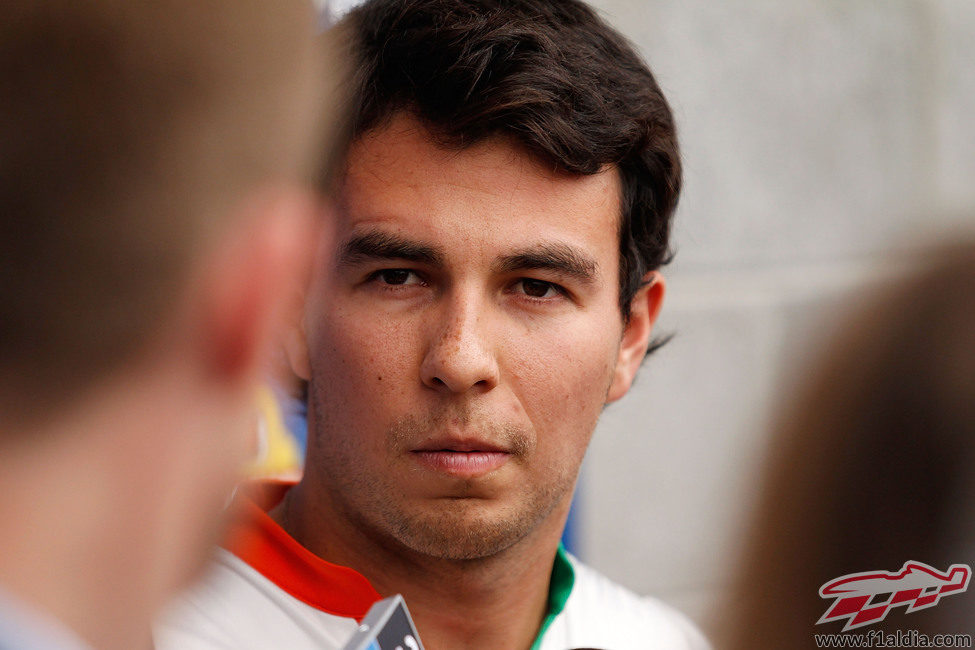 Sergio Pérez con Force India para 2014