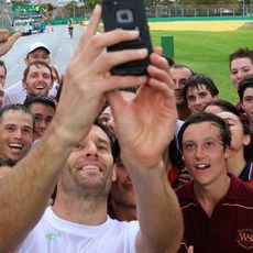 El 'selfie' de Mark Webber