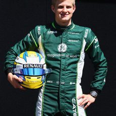 Marcus Ericsson, piloto de Caterham en 2014
