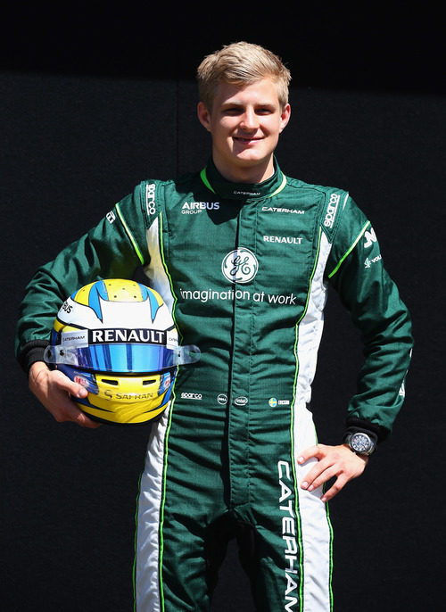 Marcus Ericsson, piloto de Caterham en 2014