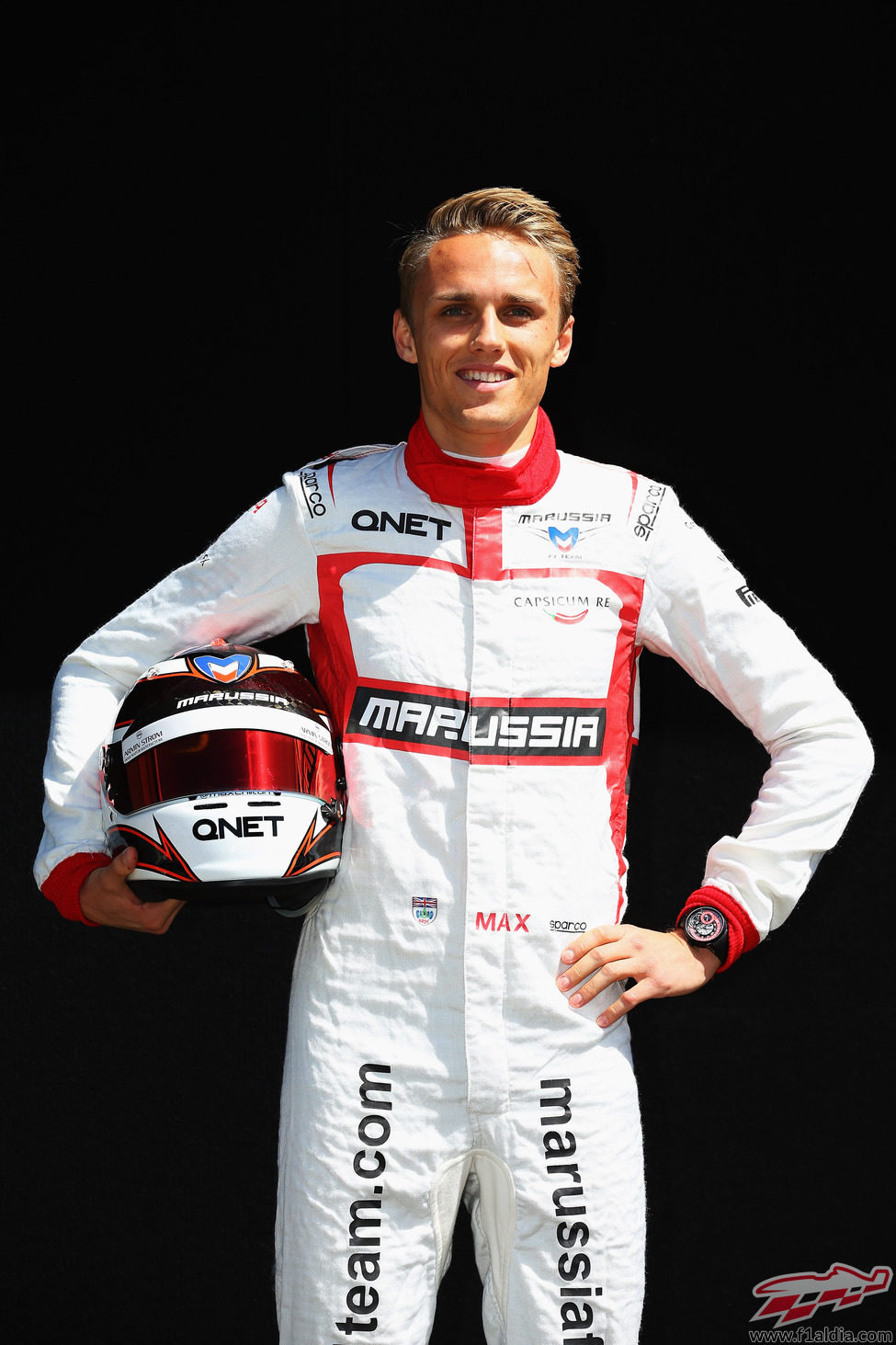 Max Chilton, piloto de Marussia en 2014