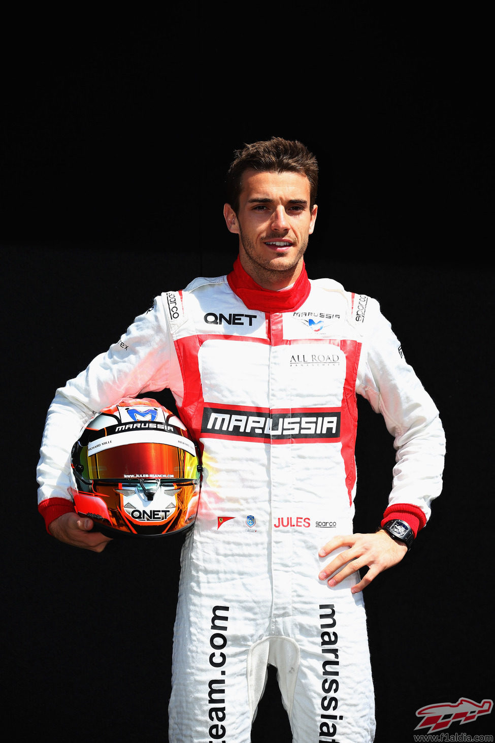 Jules Bianchi, piloto de Marussia en 2014