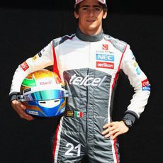 Esteban Gutiérrez, piloto de Sauber en 2014