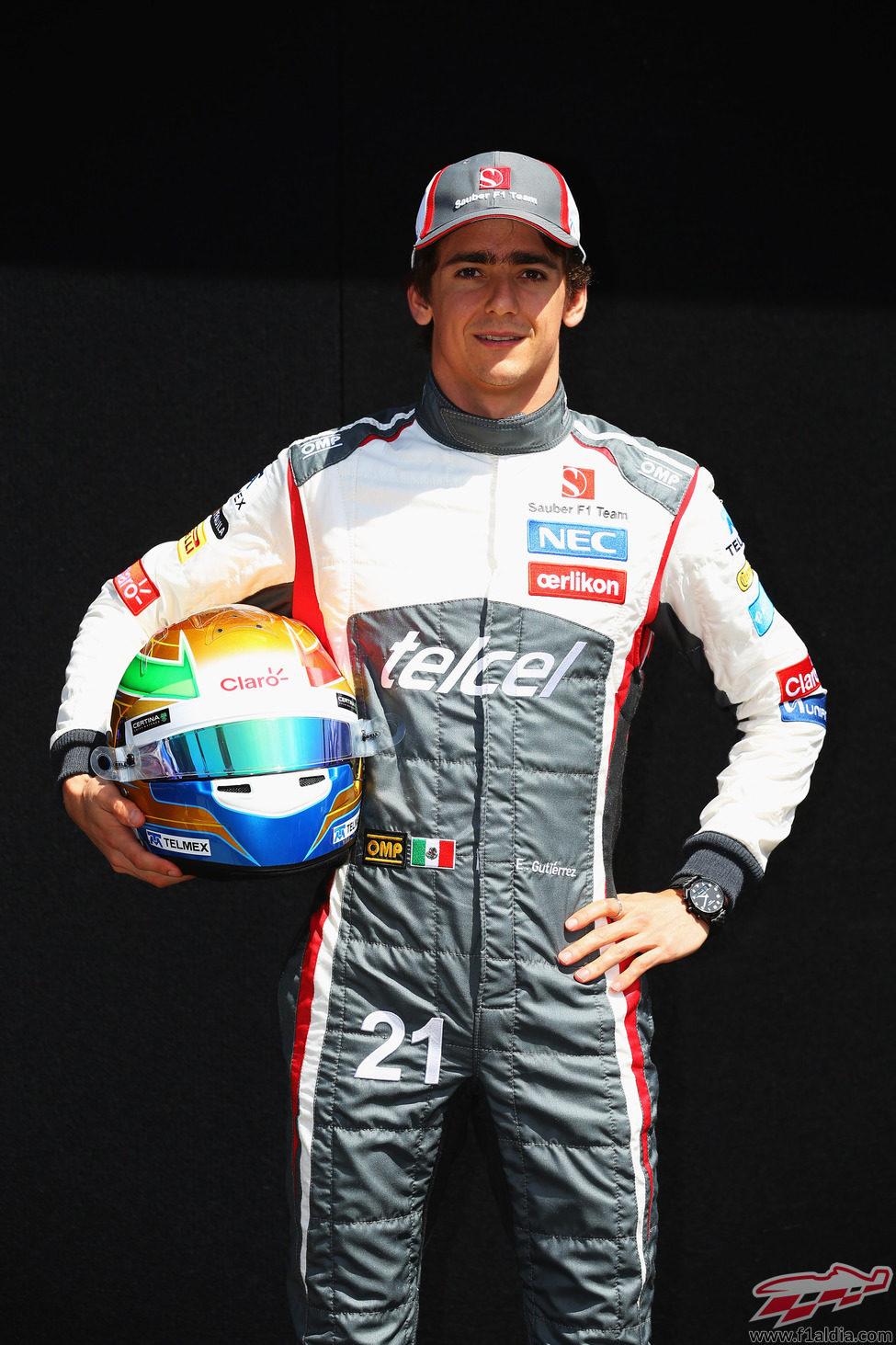 Esteban Gutiérrez, piloto de Sauber en 2014