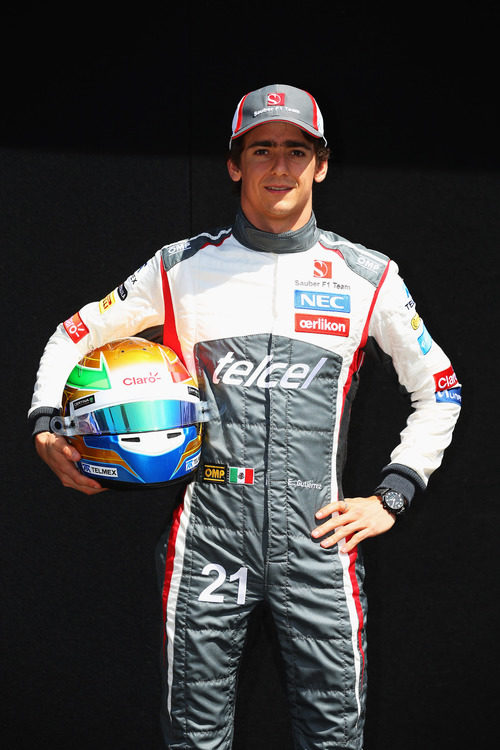 Esteban Gutiérrez, piloto de Sauber en 2014