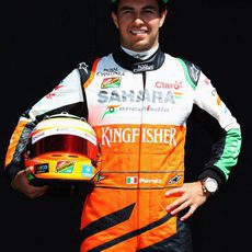 Sergio Pérez, piloto de Force India en 2014