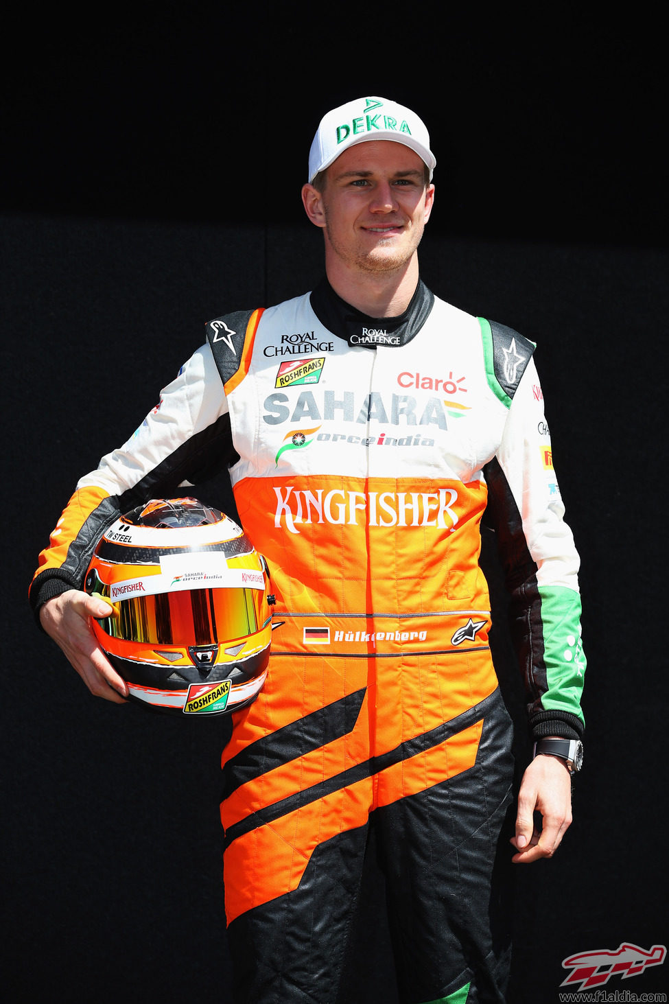 Nico Hülkenberg, piloto de Force India en 2014