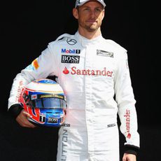 Jenson Button, piloto de McLaren en 2014