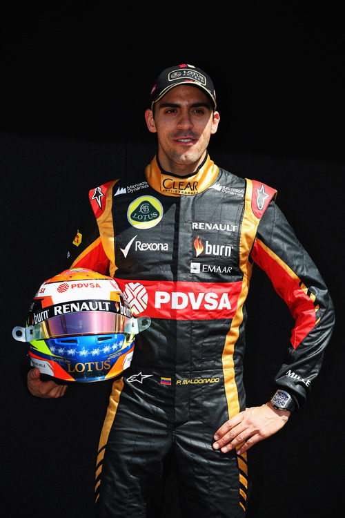 Pastor Maldonado, piloto de Lotus en 2014