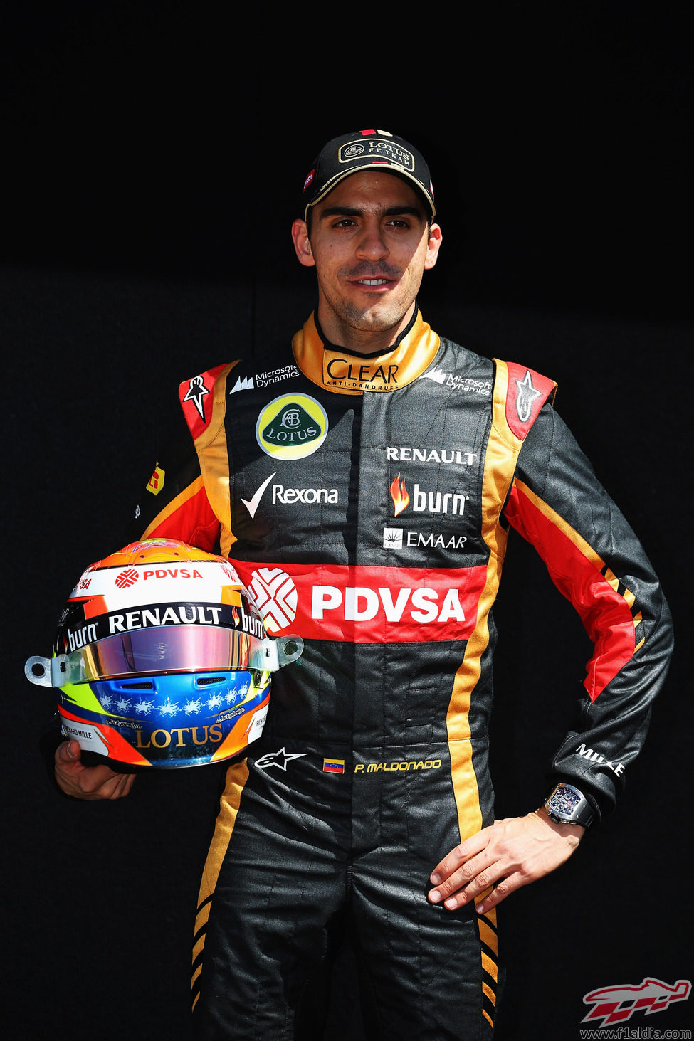 Pastor Maldonado, piloto de Lotus en 2014