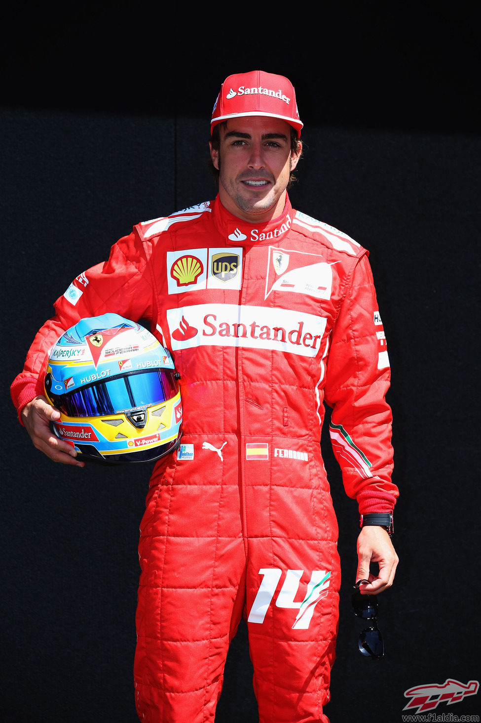 Fernando Alonso, piloto Ferrari en 2014