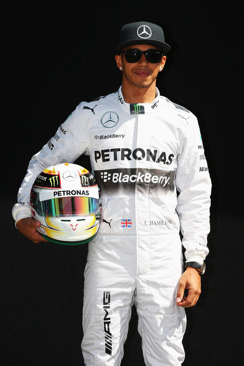 Lewis Hamilton, piloto de Mercedes en 2014