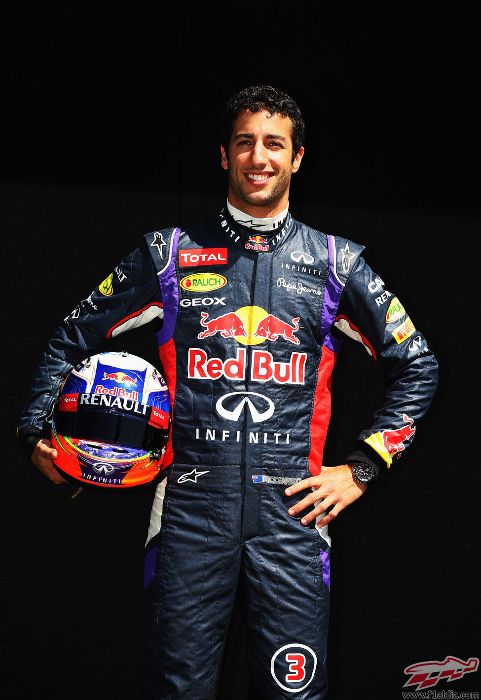 Daniel Ricciardo, piloto de Red Bull en 2014