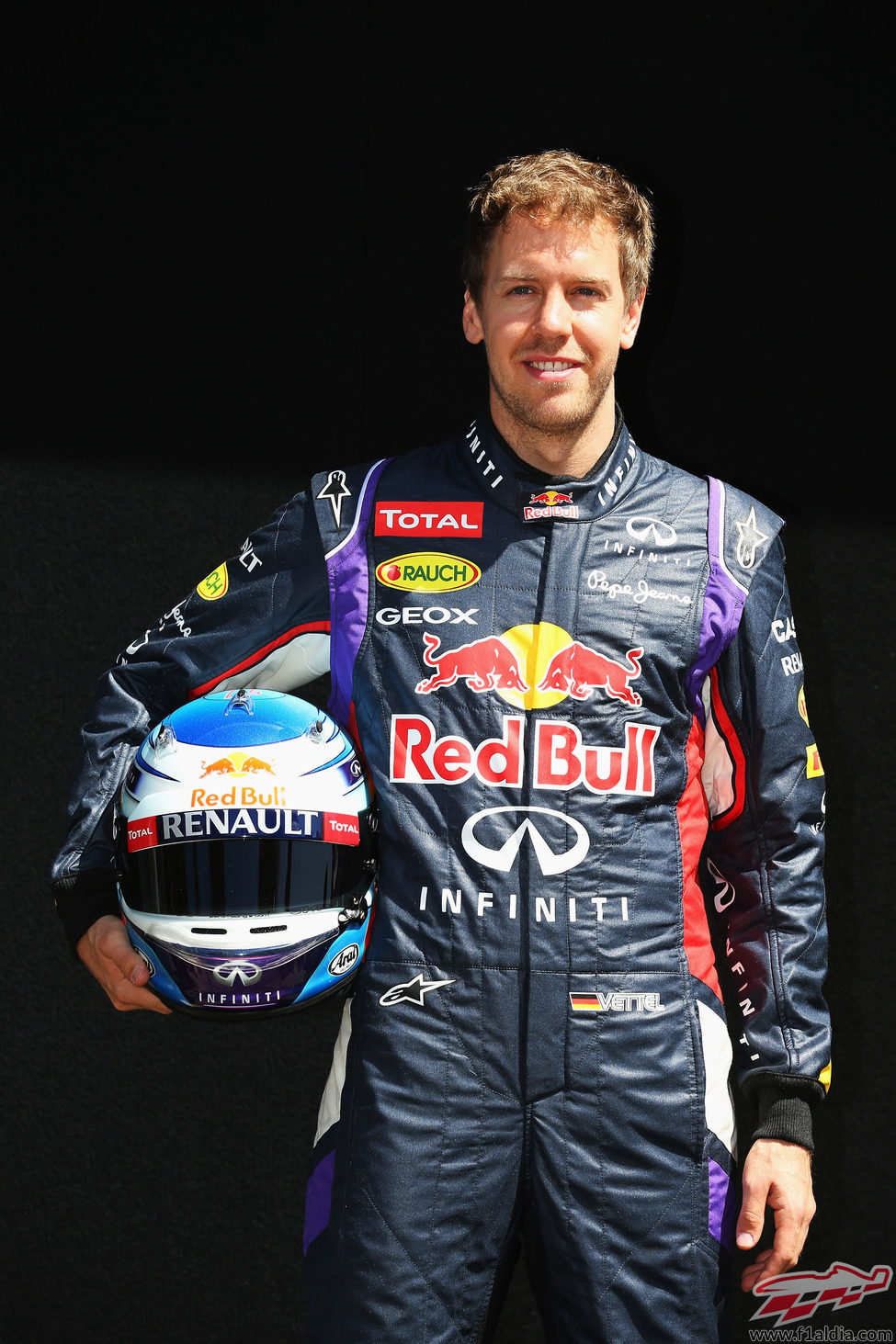 Sebastian Vettel, piloto de Red Bull en 2014