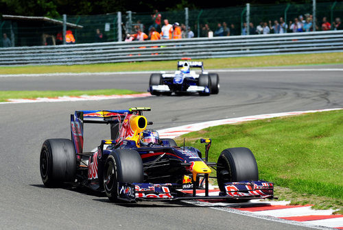 Vettel directo al tercer puesto