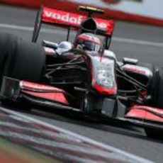 Kovalainen en la pista