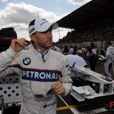 Heidfeld en parrilla