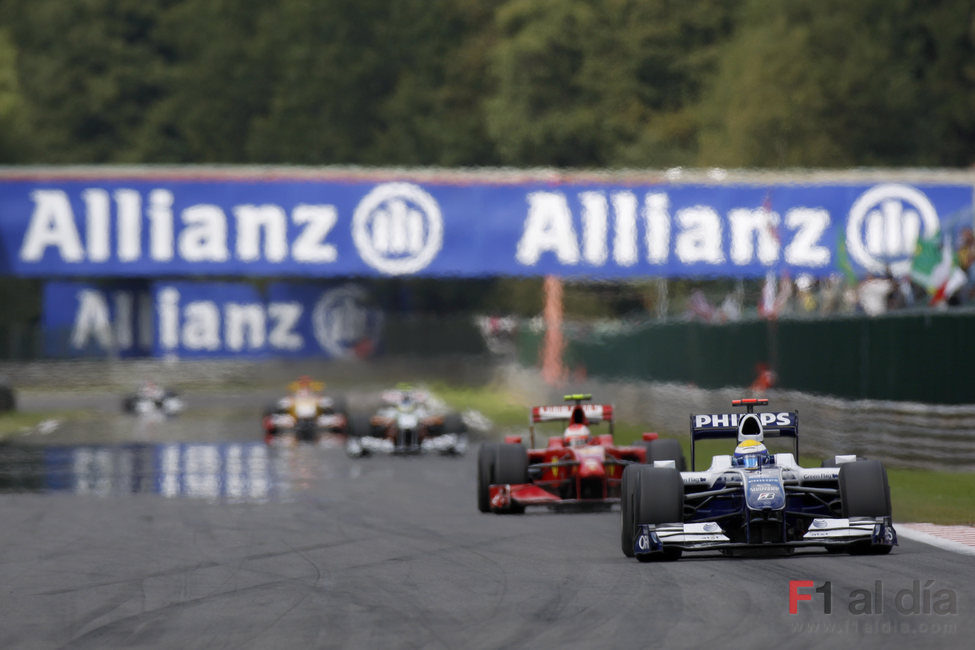 Rosberg y Raikkonen