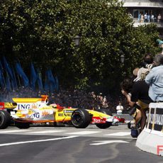 Alonso en su ciudad natal