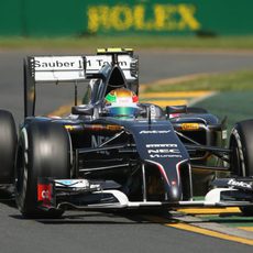 Problemas para Esteban Gutiérrez en Albert Park