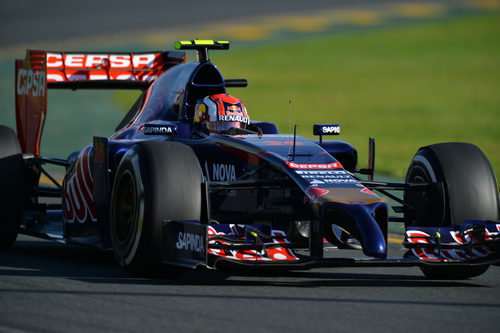 Daniil Kvyat afronta su primer Gran Premio