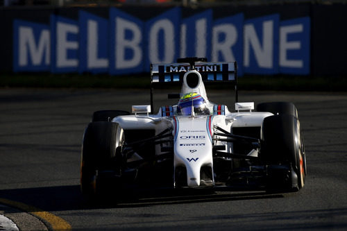 Felipe Massa con buen ritmo y sin problemas