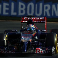 Jean-Eric Vergne sin problemas en Albert Park