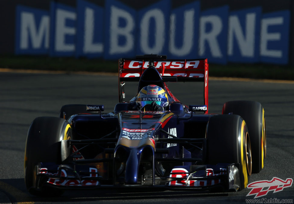 Jean-Eric Vergne sin problemas en Albert Park