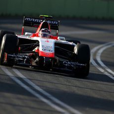 Max Chilton pilota el MR03 en Albert Park