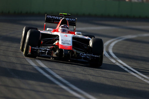 Max Chilton pilota el MR03 en Albert Park