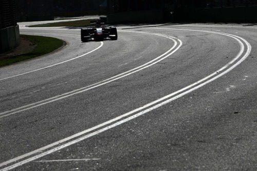 Curvas en Albert Park para Jules Bianchi