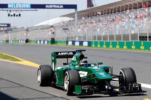 Kamui Kobayashi prueba el compuesto medio