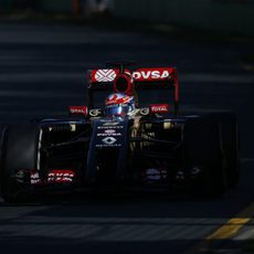 Romain Grosjean no salió en los Libres 1 de Australia